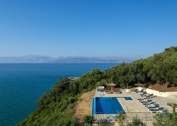Beachfront Seasun By Posarellivillas Agios Spyridon (Corfu)